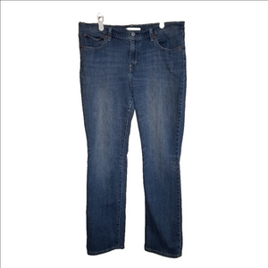 Levi's 414 Womens Relaxed Straight Leg Blue Jeans Label Reads Size 31x32